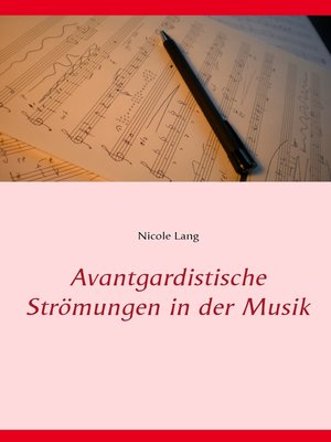 cover image of Avantgardistische Strömungen in der Musik
